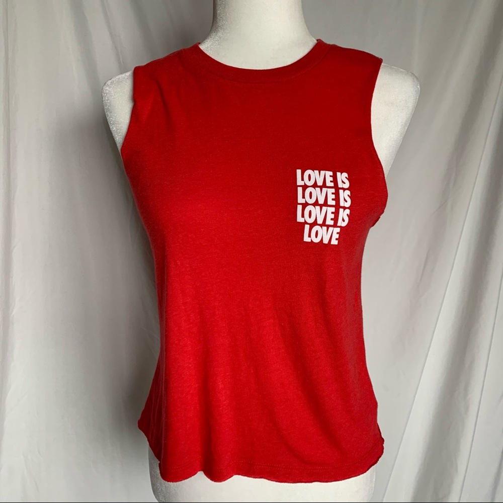 NWT Sub_Urban Riot Love Is Love Tank - Picture 4 of 13